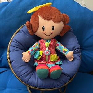 Playskool Doll Made With Polyester Fibers 2014 Beginner Doll For Children NWOTS